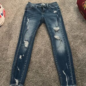 low rise jeans